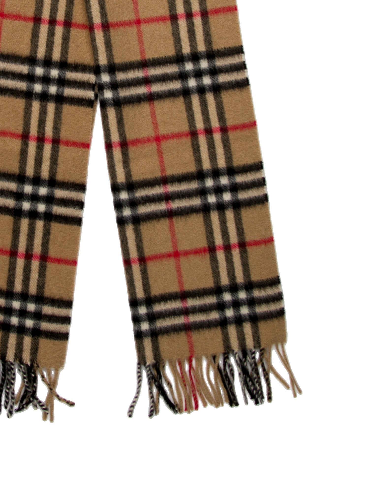 Burberry London Cashmere Striped Scarf