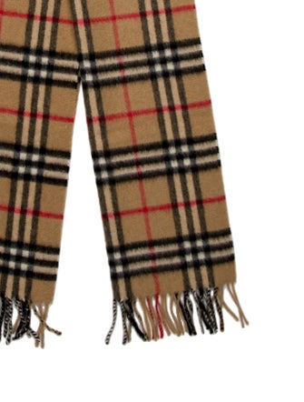 Burberry London Cashmere Striped Scarf