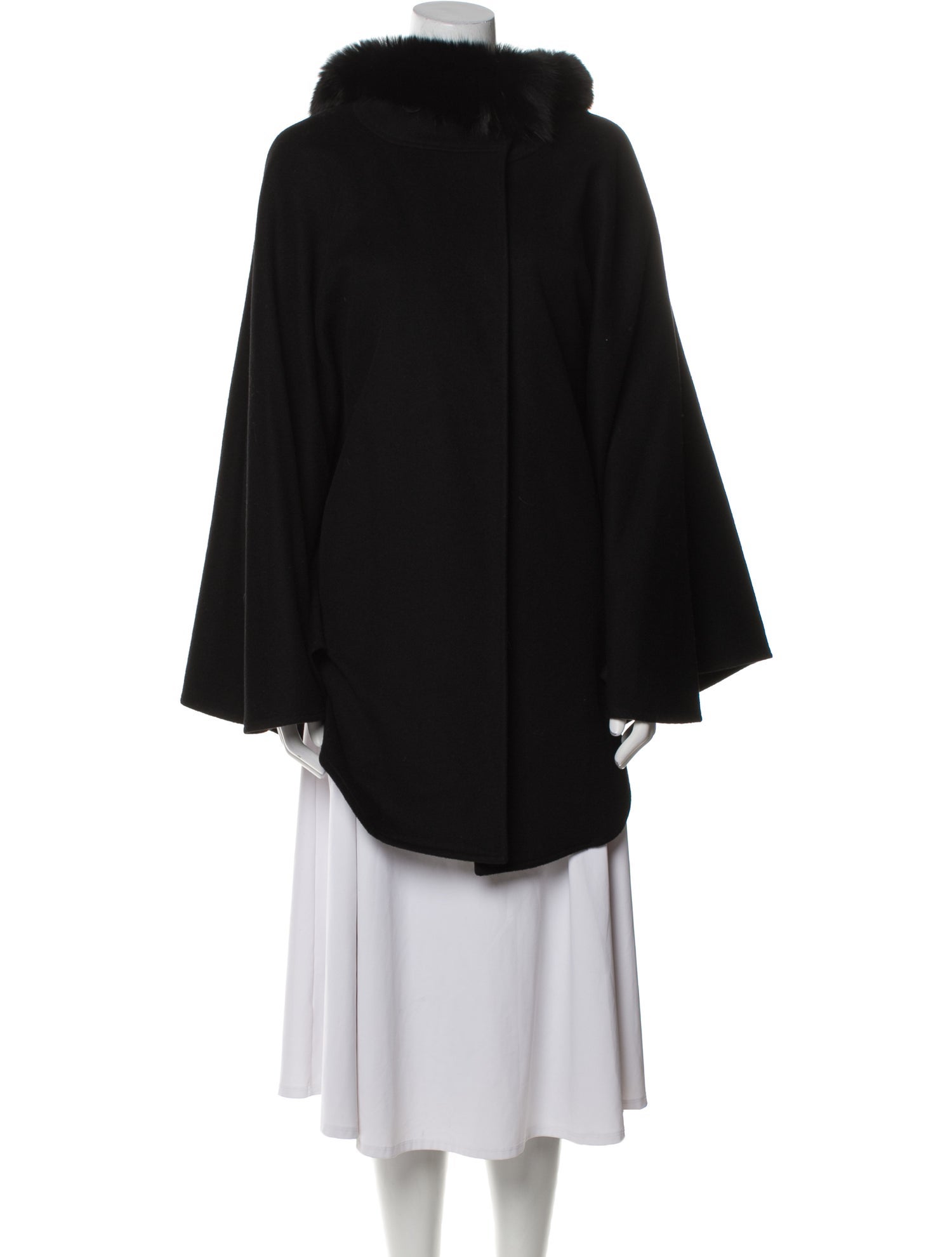 Burberry London Wool Fur Coat