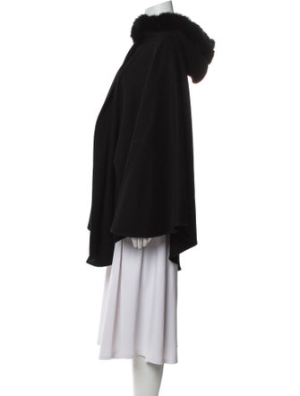 Burberry London Wool Fur Coat