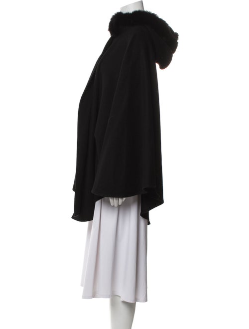 Burberry London Wool Fur Coat