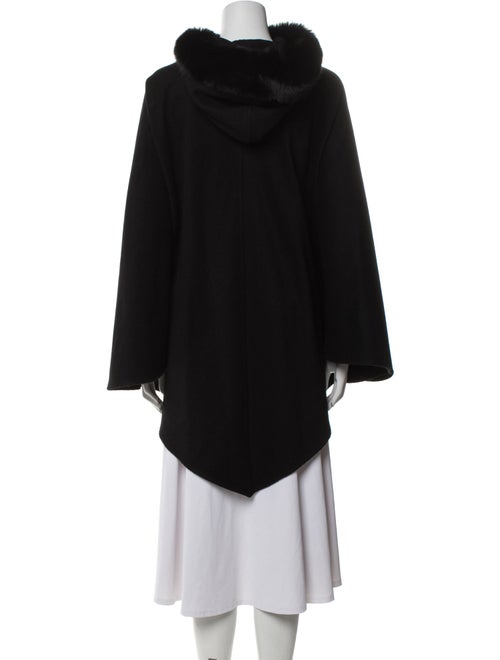 Burberry London Wool Fur Coat