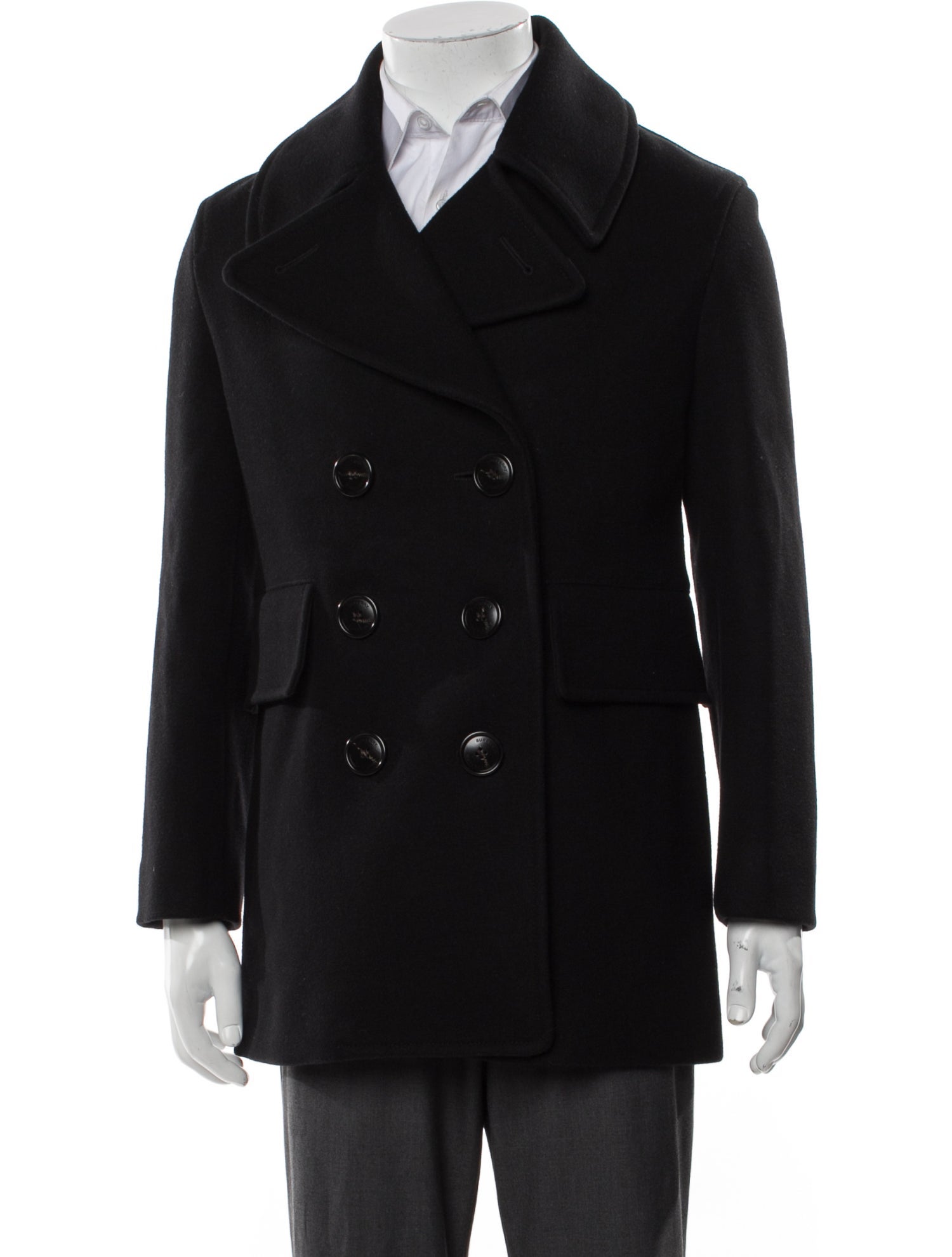 Burberry London Wool Peacoat w/ Tags