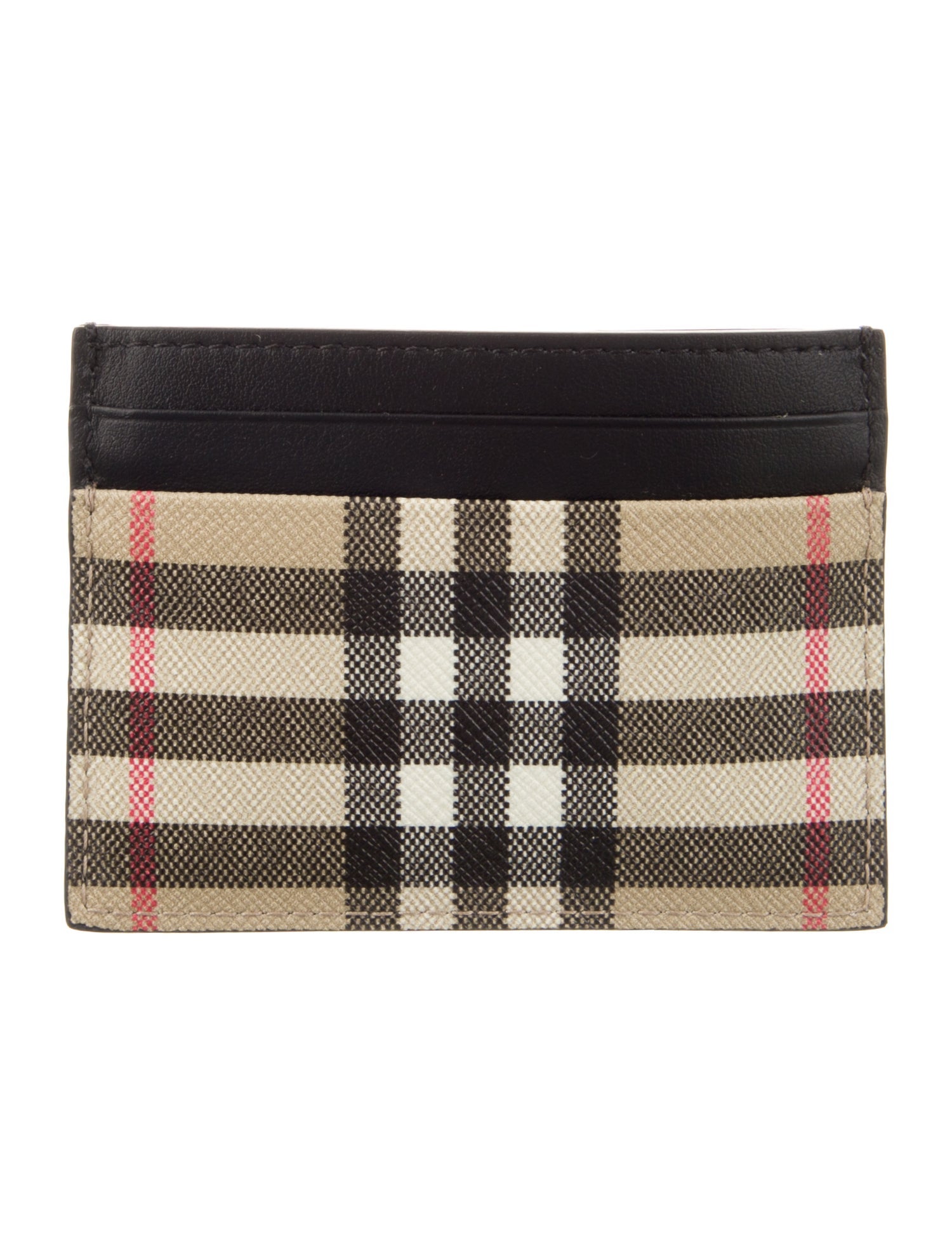 Burberry House Check Pattern Card Holder