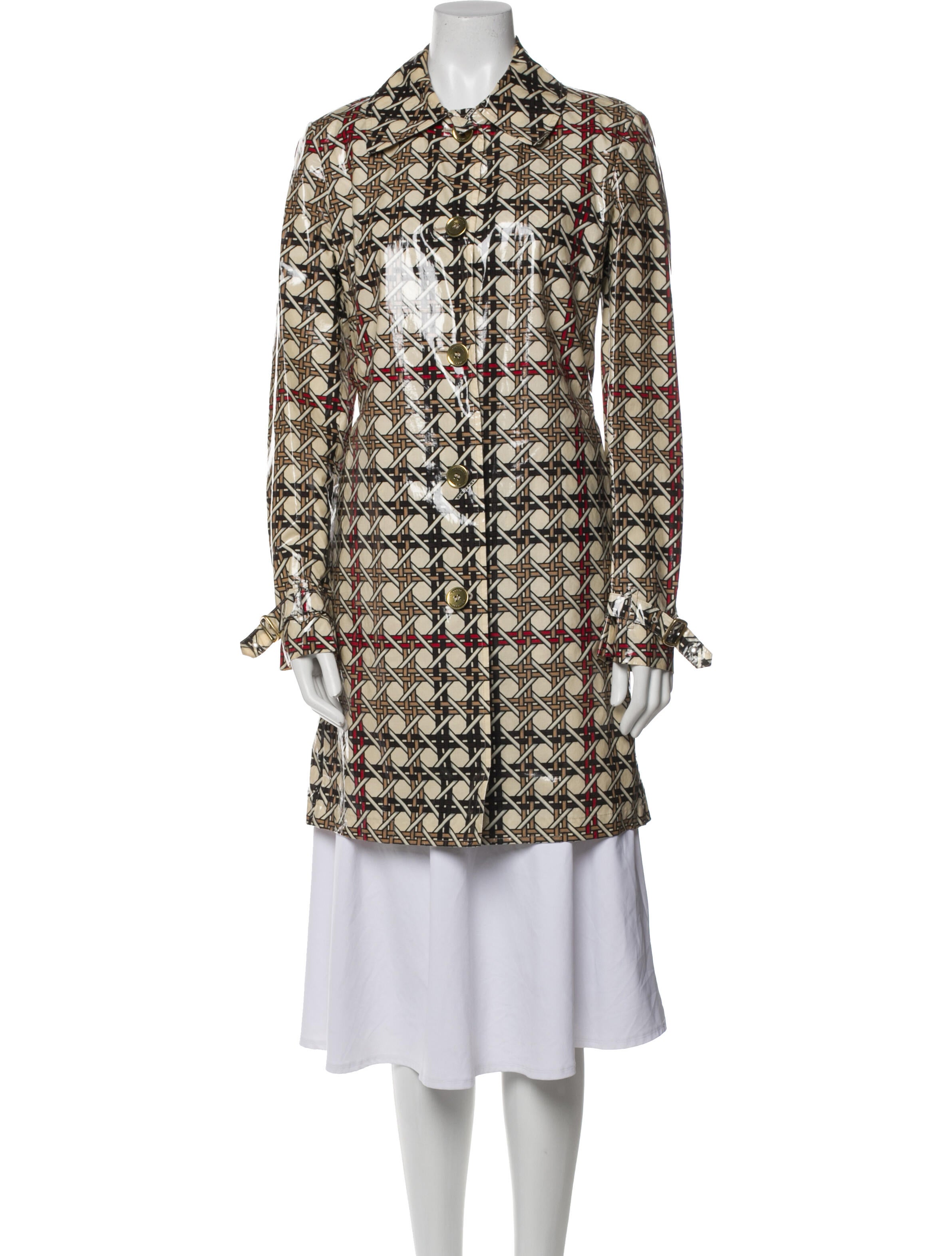 Burberry London Printed Coat