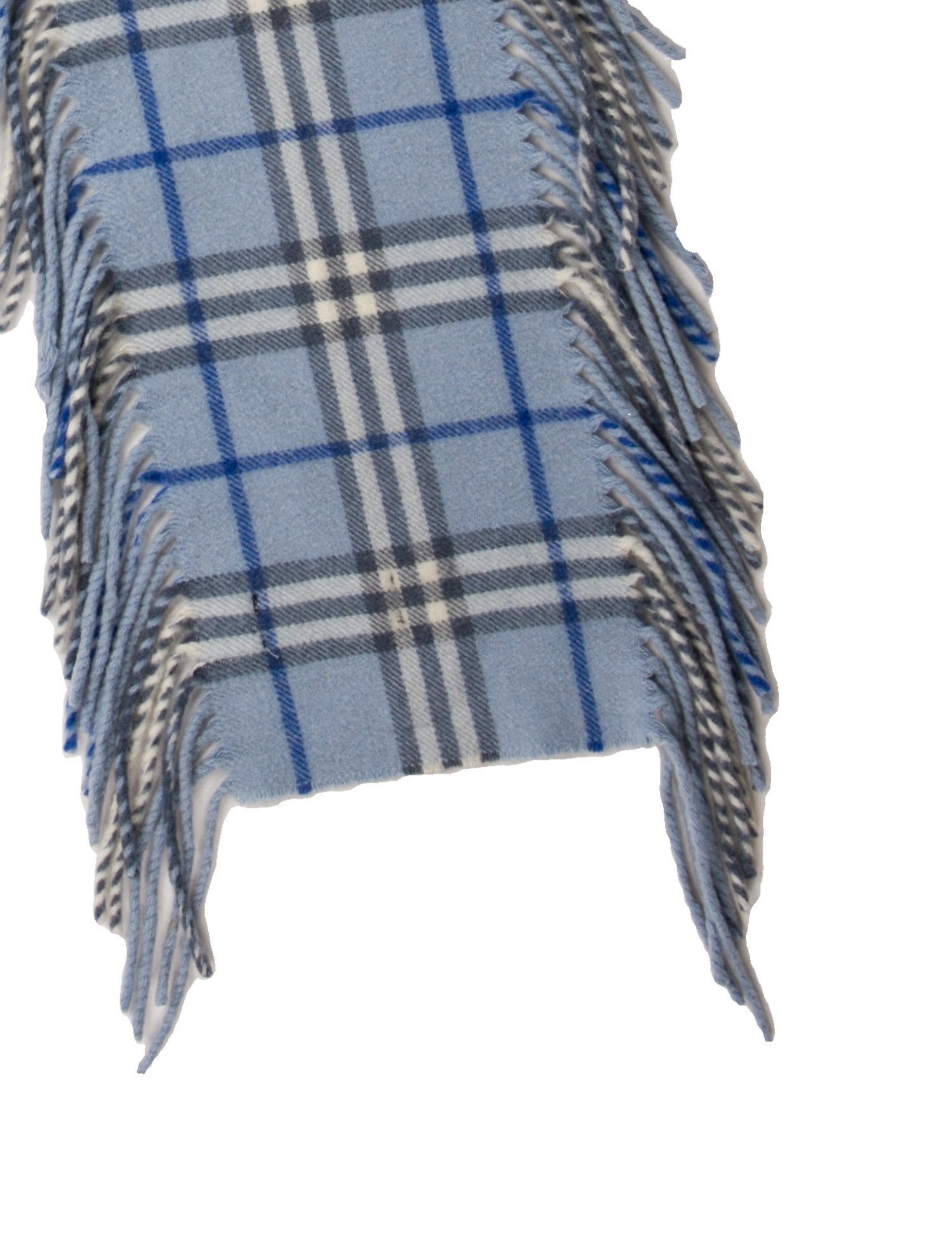 Burberry London Cashmere Nova Check Pattern Scarf