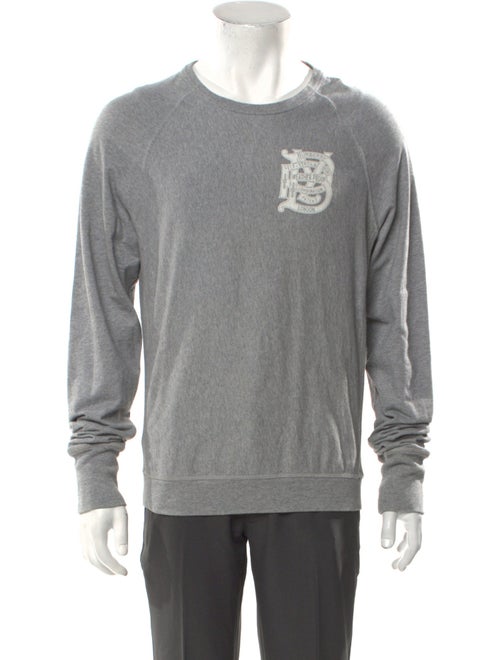 Burberry London Graphic Print Crew Neck Pullover