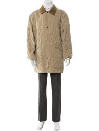 Burberry London Nova Check Pattern Parka