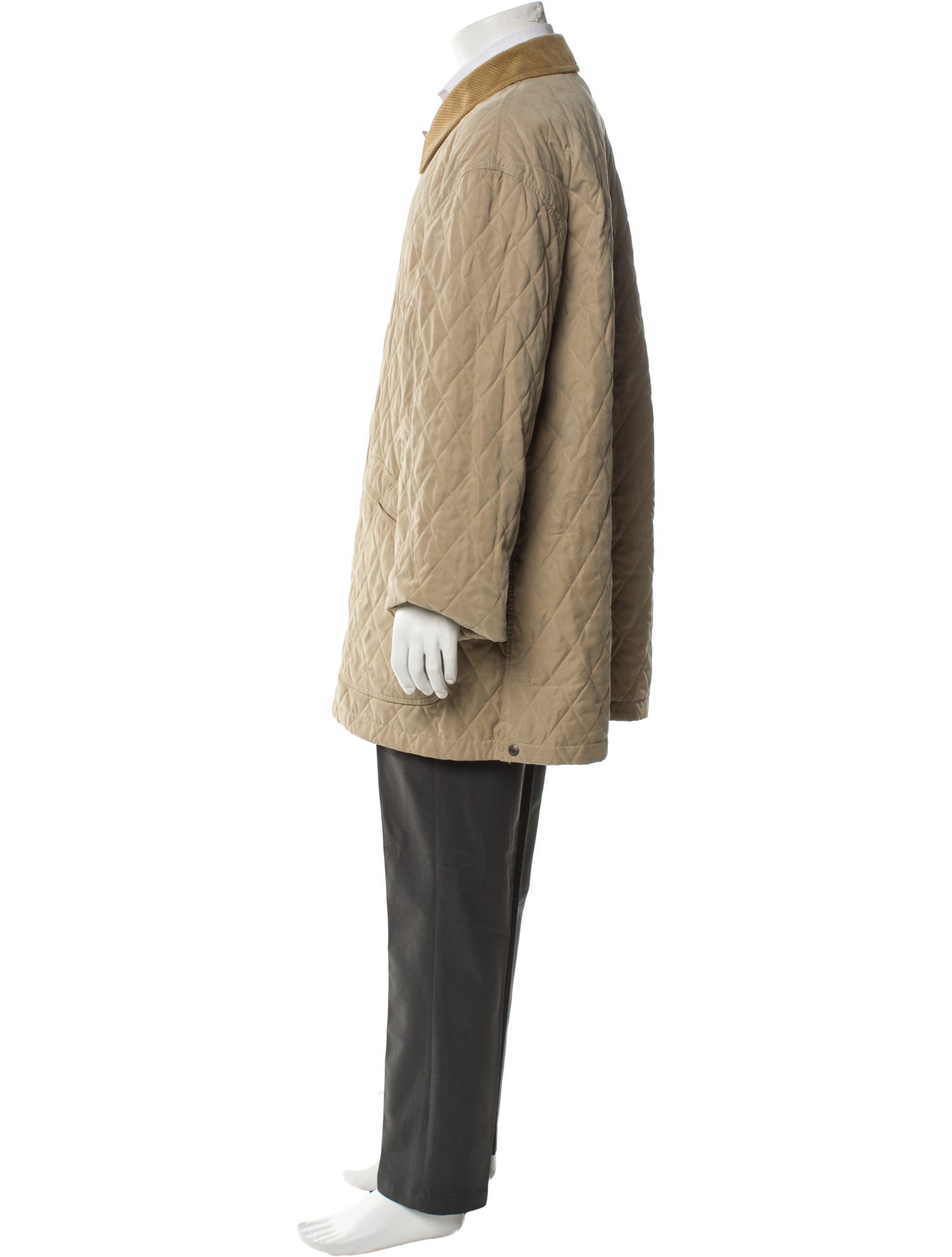 Burberry London Nova Check Pattern Parka