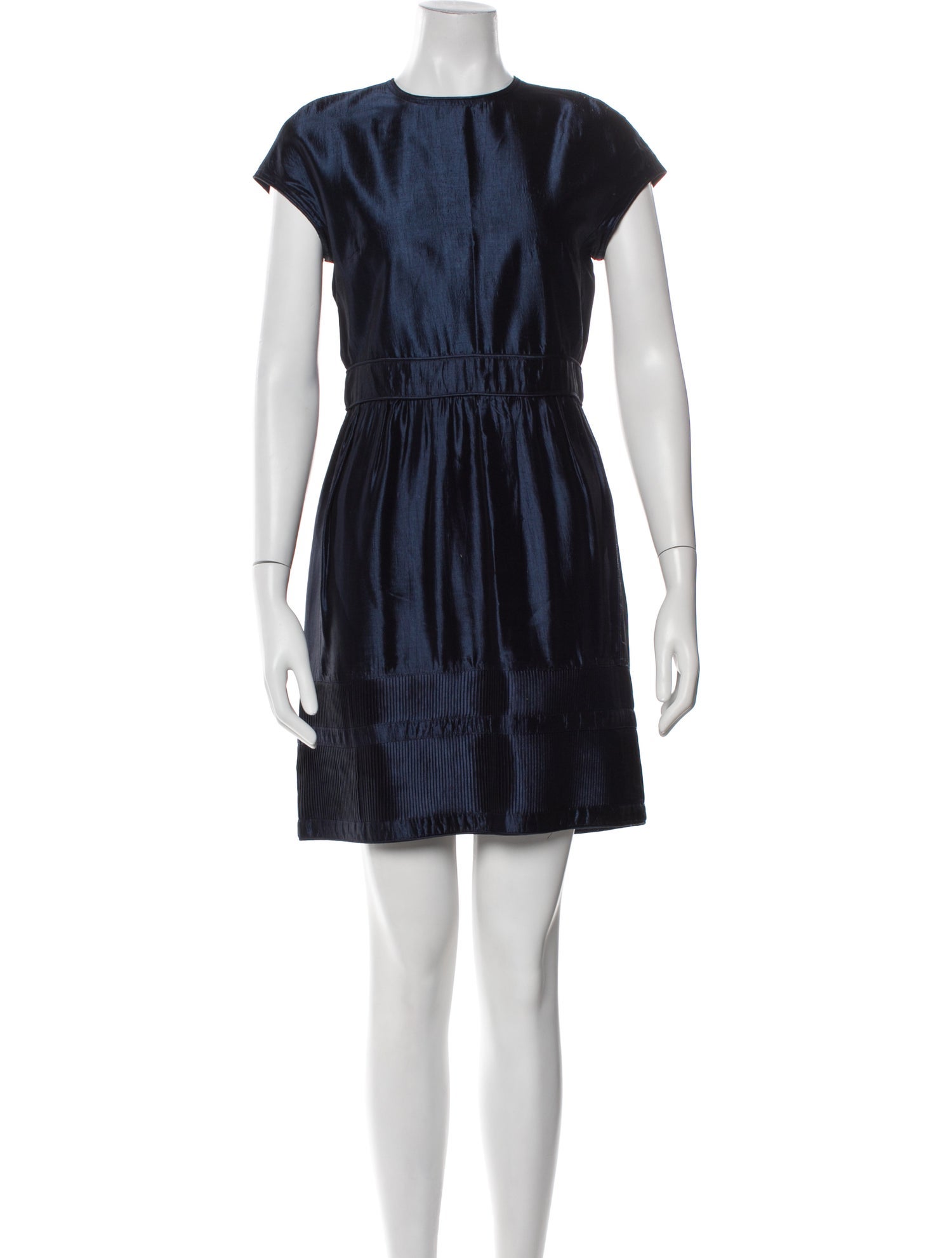 Burberry London Crew Neck Mini Dress