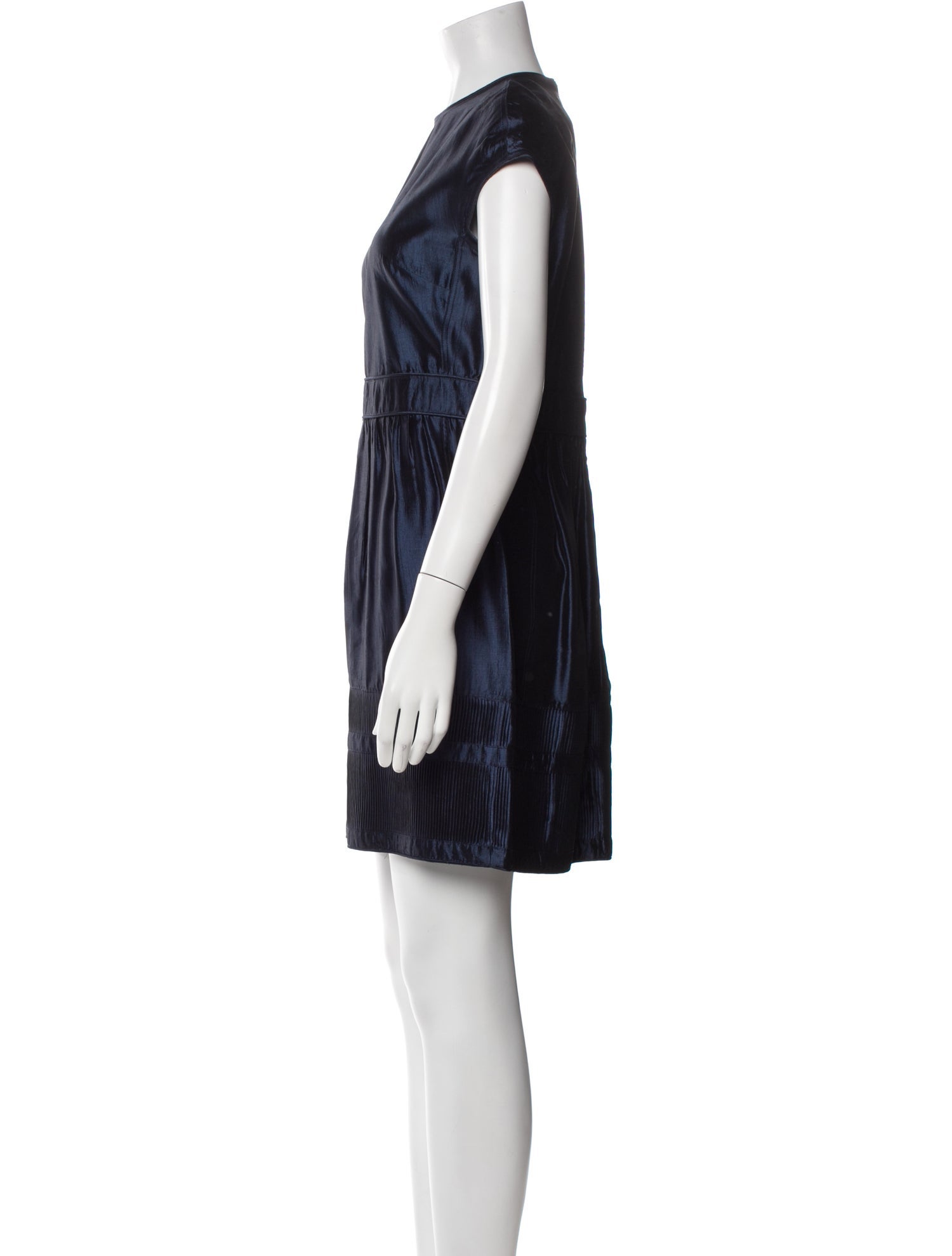 Burberry London Crew Neck Mini Dress