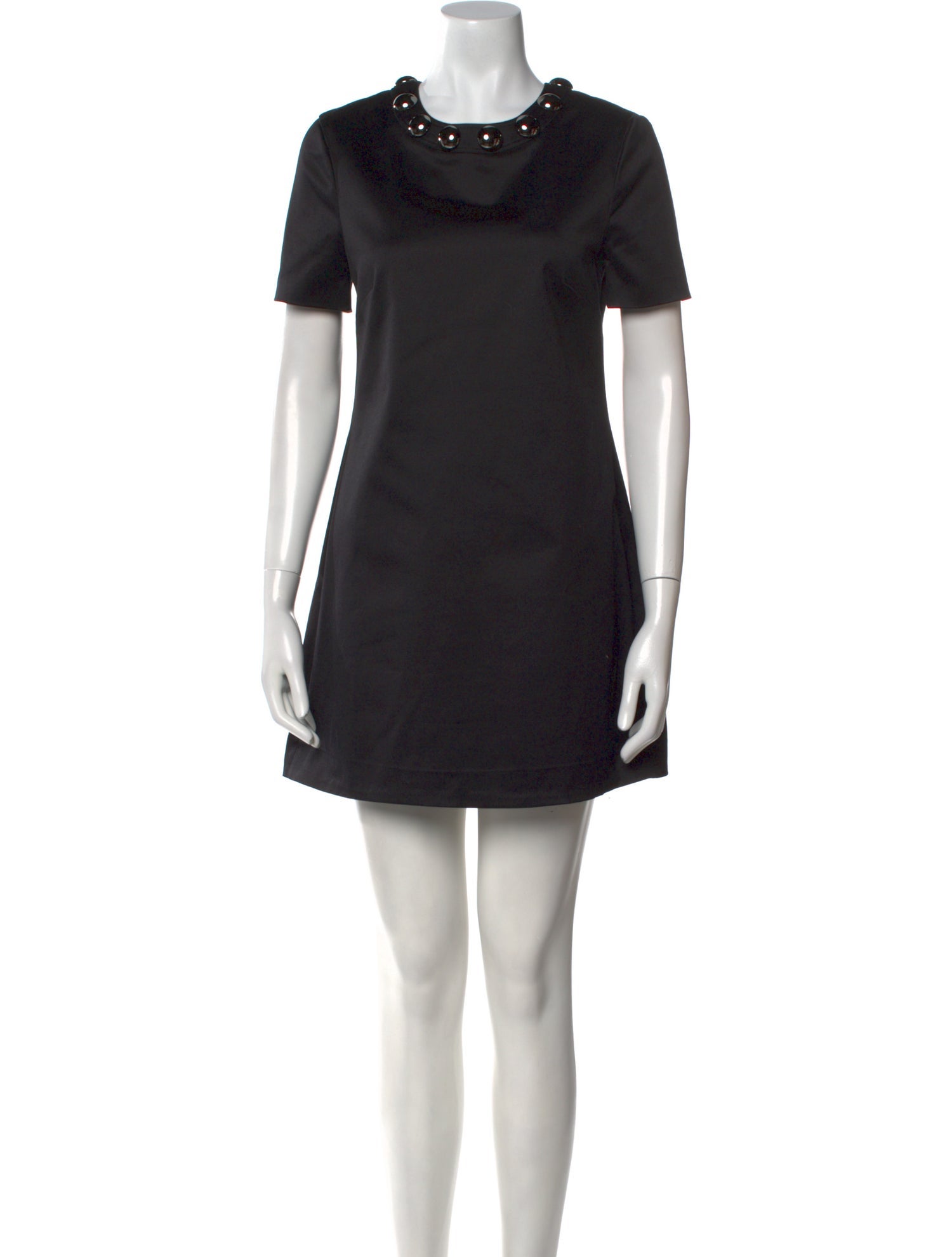 Burberry London Crew Neck Mini Dress
