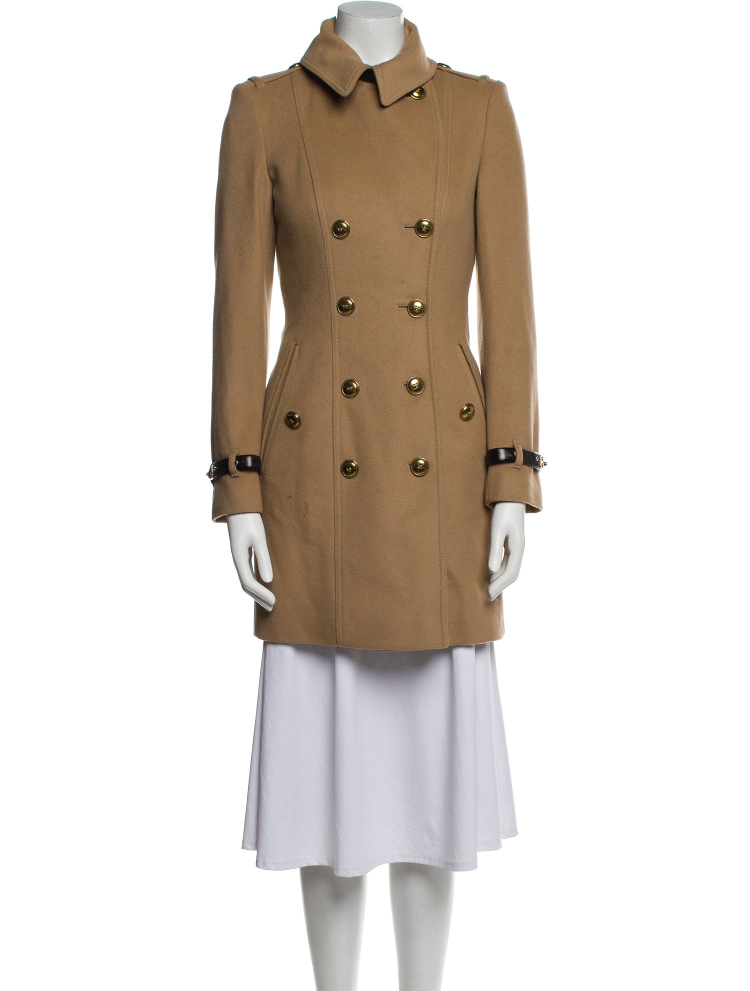 Burberry London Virgin Wool Peacoat