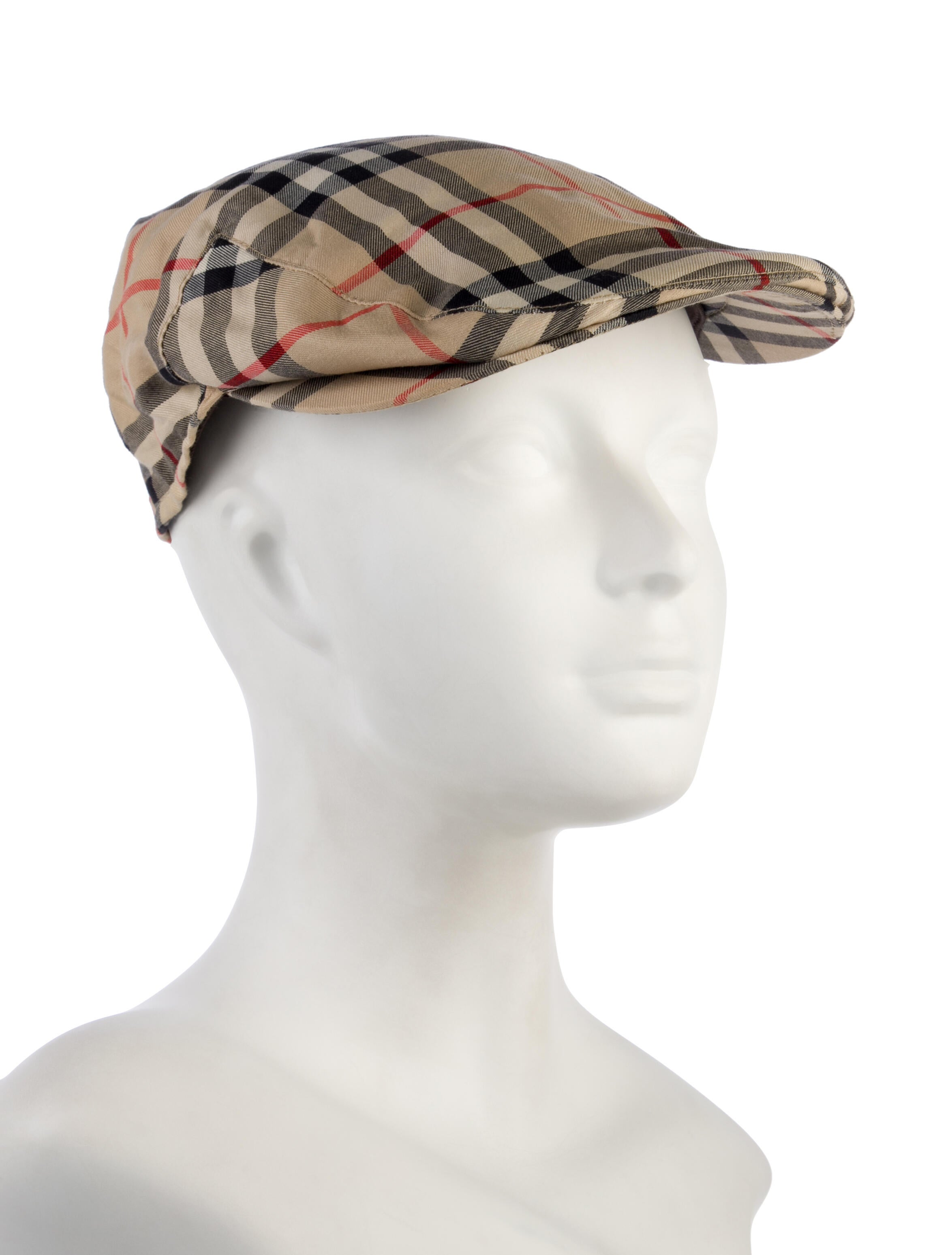 Burberry London Nova Check Newsboy Cap