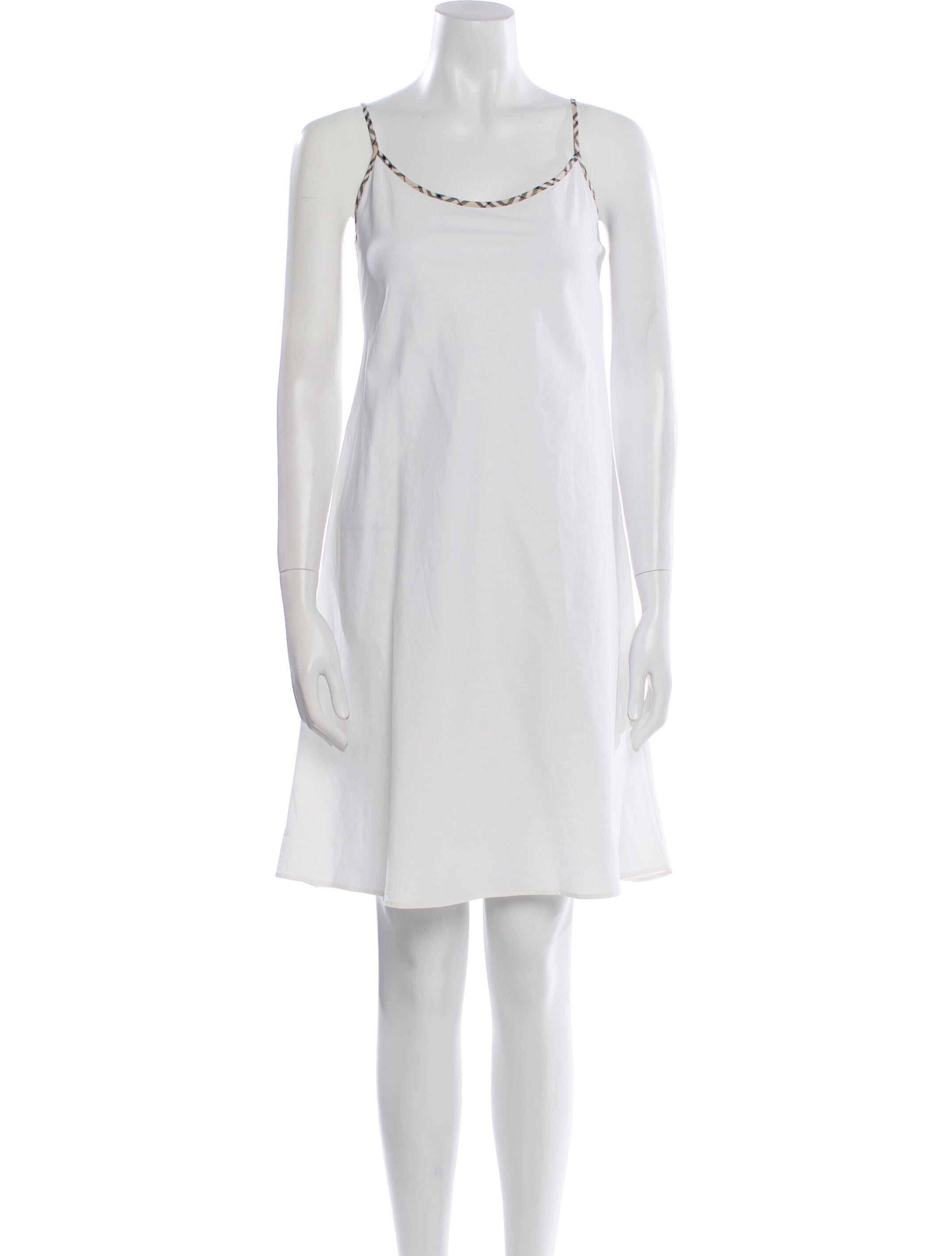 Burberry London Scoop Neck Mini Dress w/ Tags