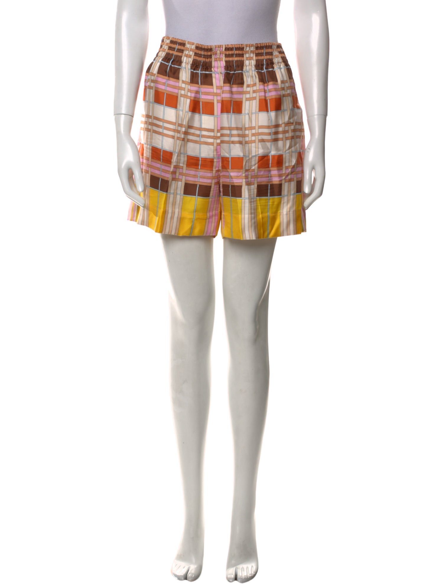 Burberry London Silk Mini Shorts