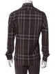 Burberry London House Check Pattern Long Sleeve Shirt