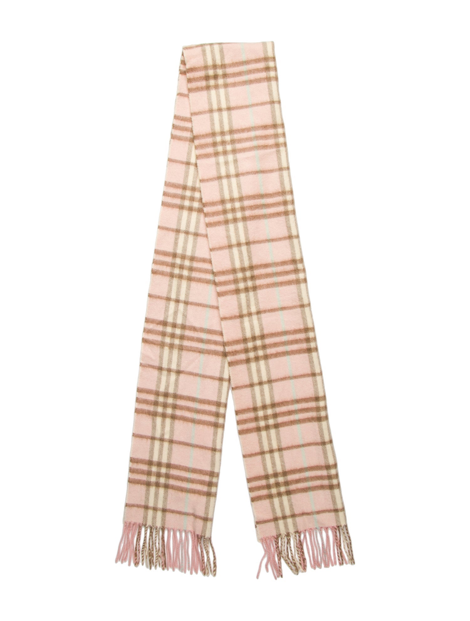 Burberry London Cashmere Striped Scarf