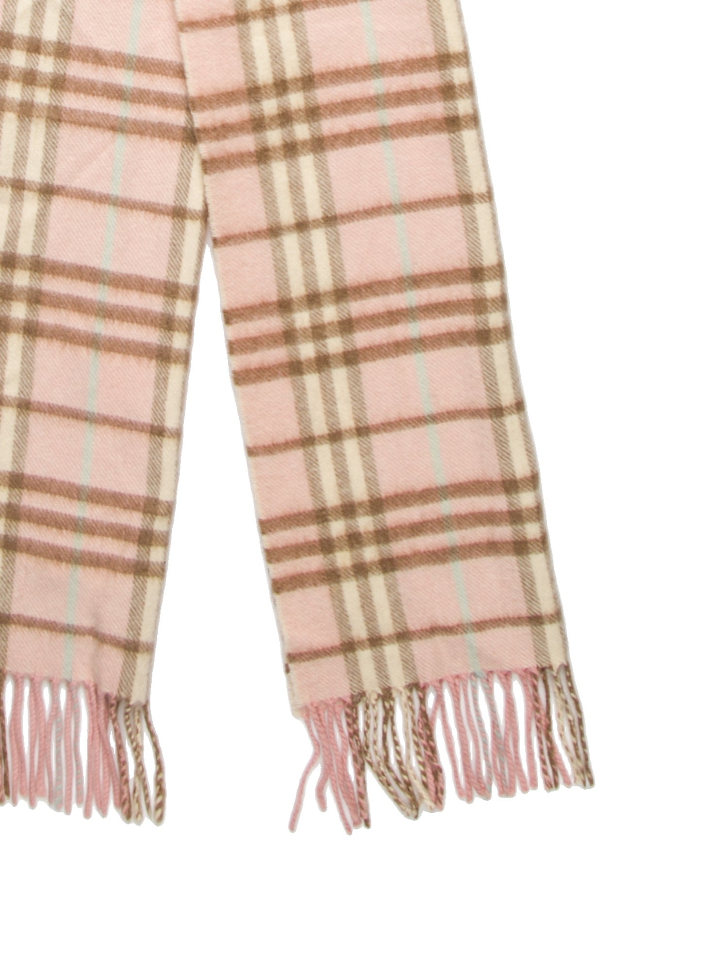 Burberry London Cashmere Striped Scarf