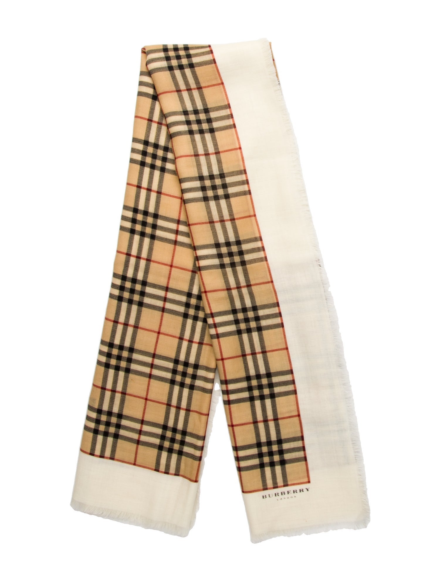 Burberry London House Check Pattern Scarf