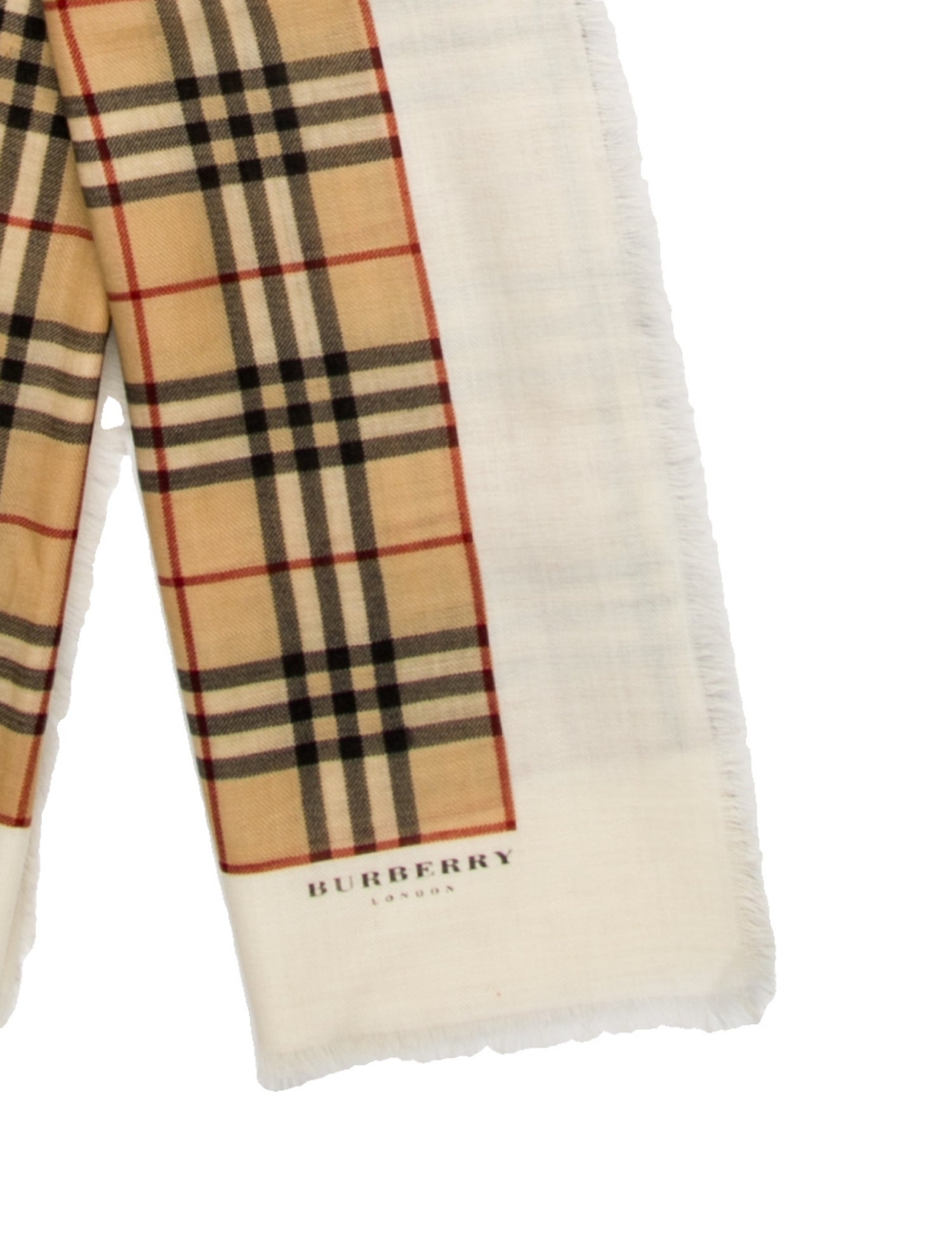 Burberry London House Check Pattern Scarf