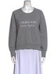 Burberry London Graphic Print Crew Neck Sweatshirt