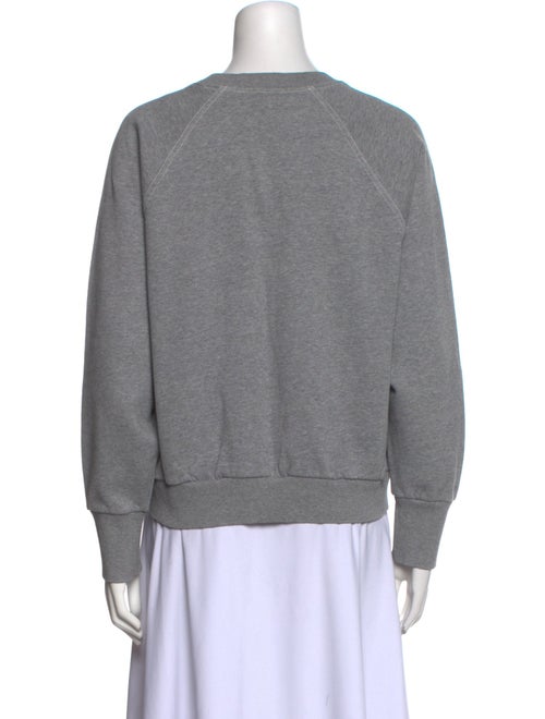 Burberry London Graphic Print Crew Neck Sweatshirt