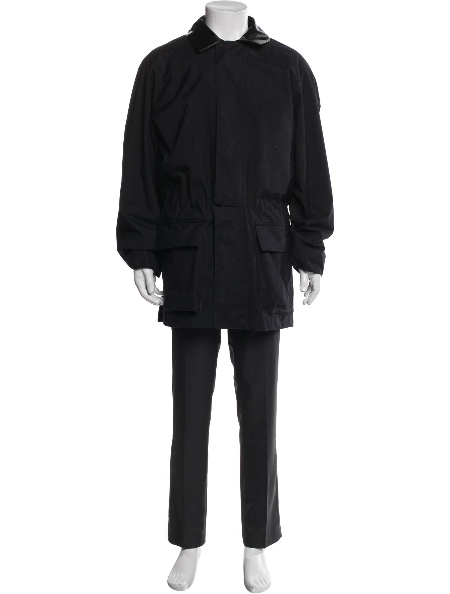 Burberry London House Check Pattern Parka