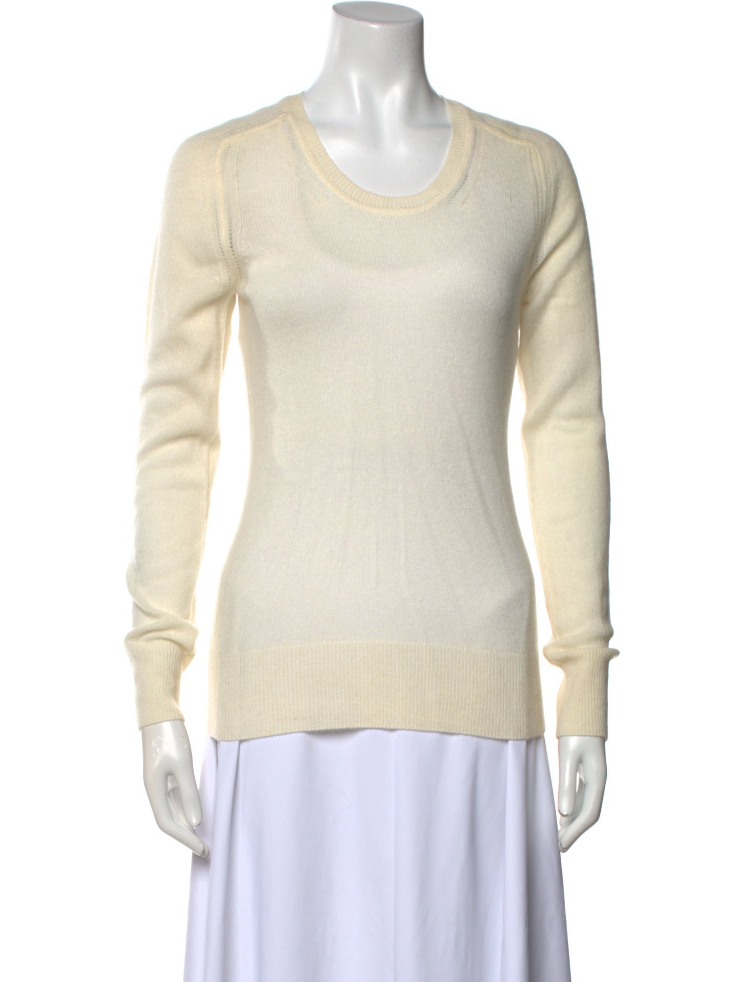 Burberry London Cashmere Scoop Neck Sweater