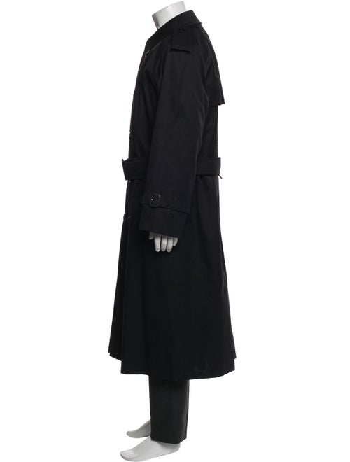 Burberry London Nova Check Pattern Trench Coat