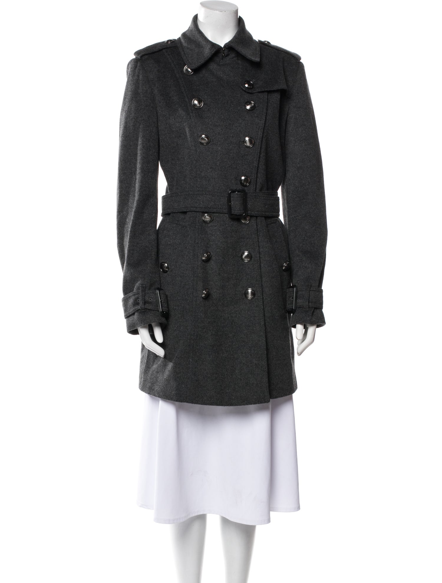 Burberry London Virgin Wool Peacoat