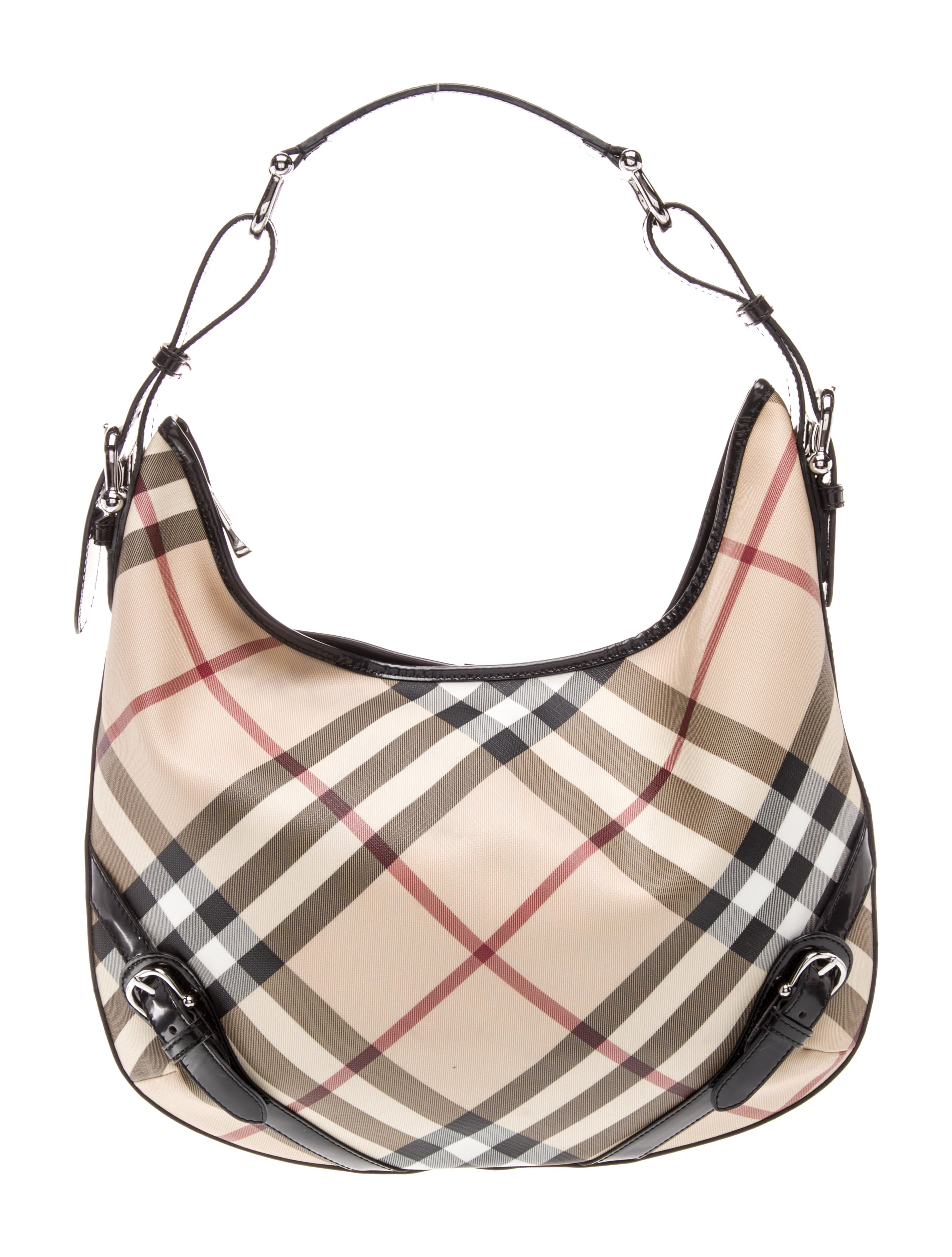 Burberry London Super Nova Check Shoulder Bag