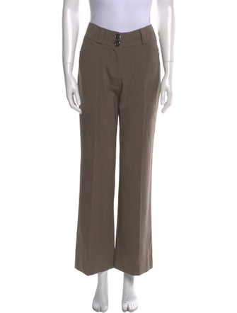 Burberry London Wool Wide Leg Pants