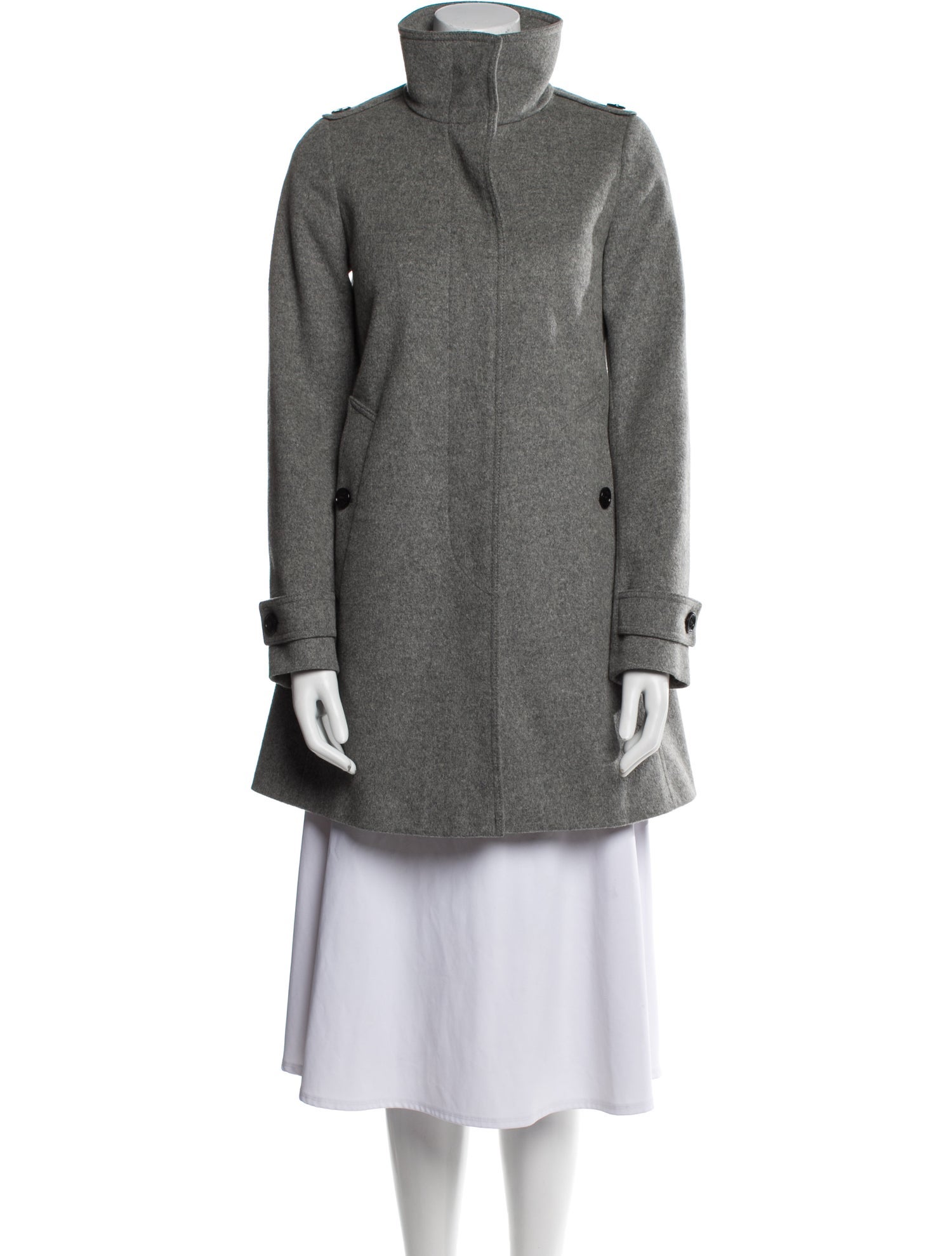 Burberry London Virgin Wool Coat