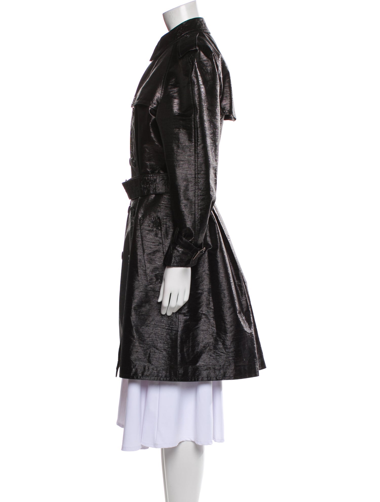 Burberry London Wool Trench Coat