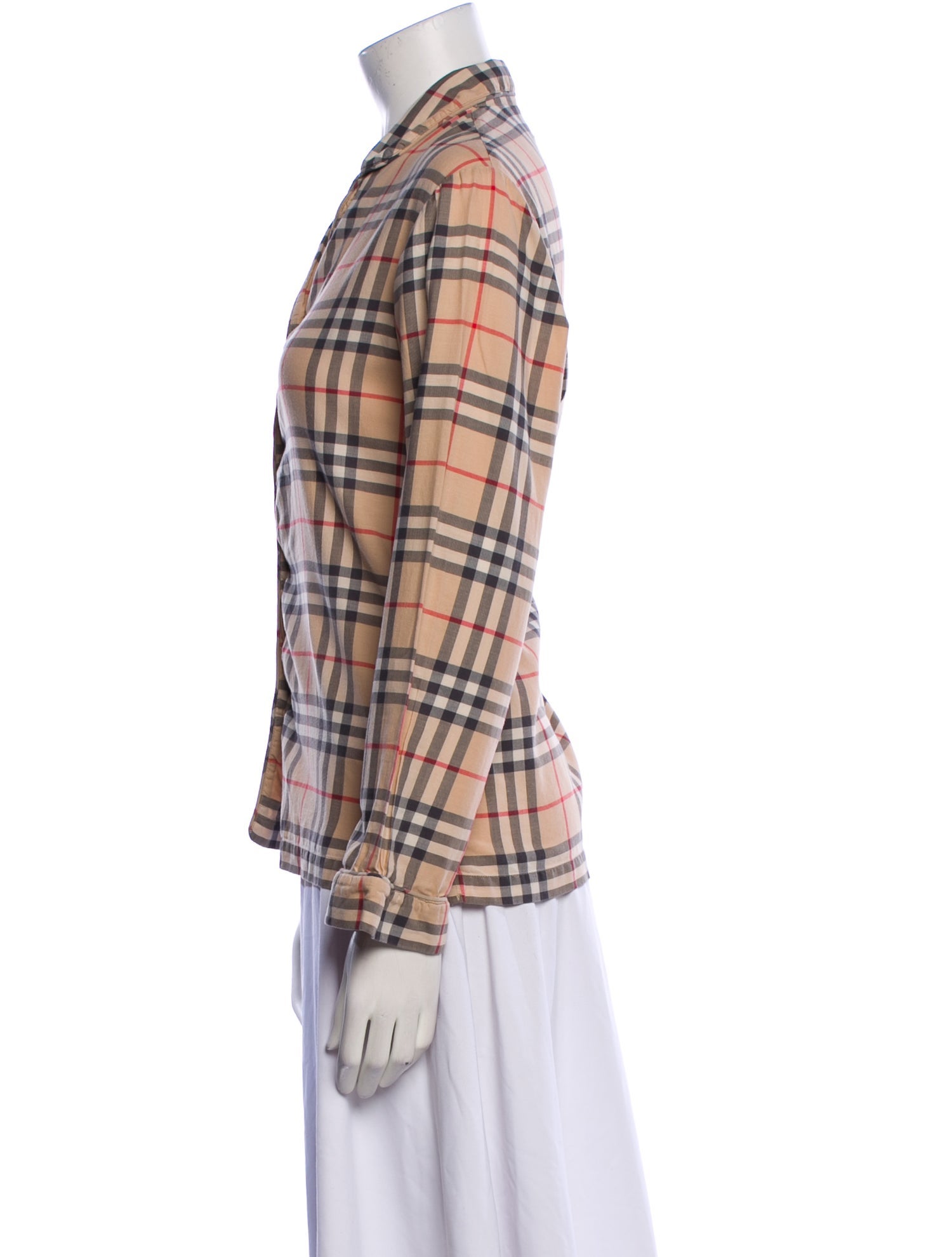 Burberry London Plaid Print Pajamas
