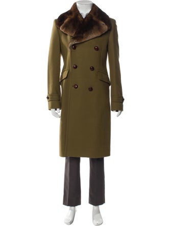 Burberry London Virgin Wool Trench Coat