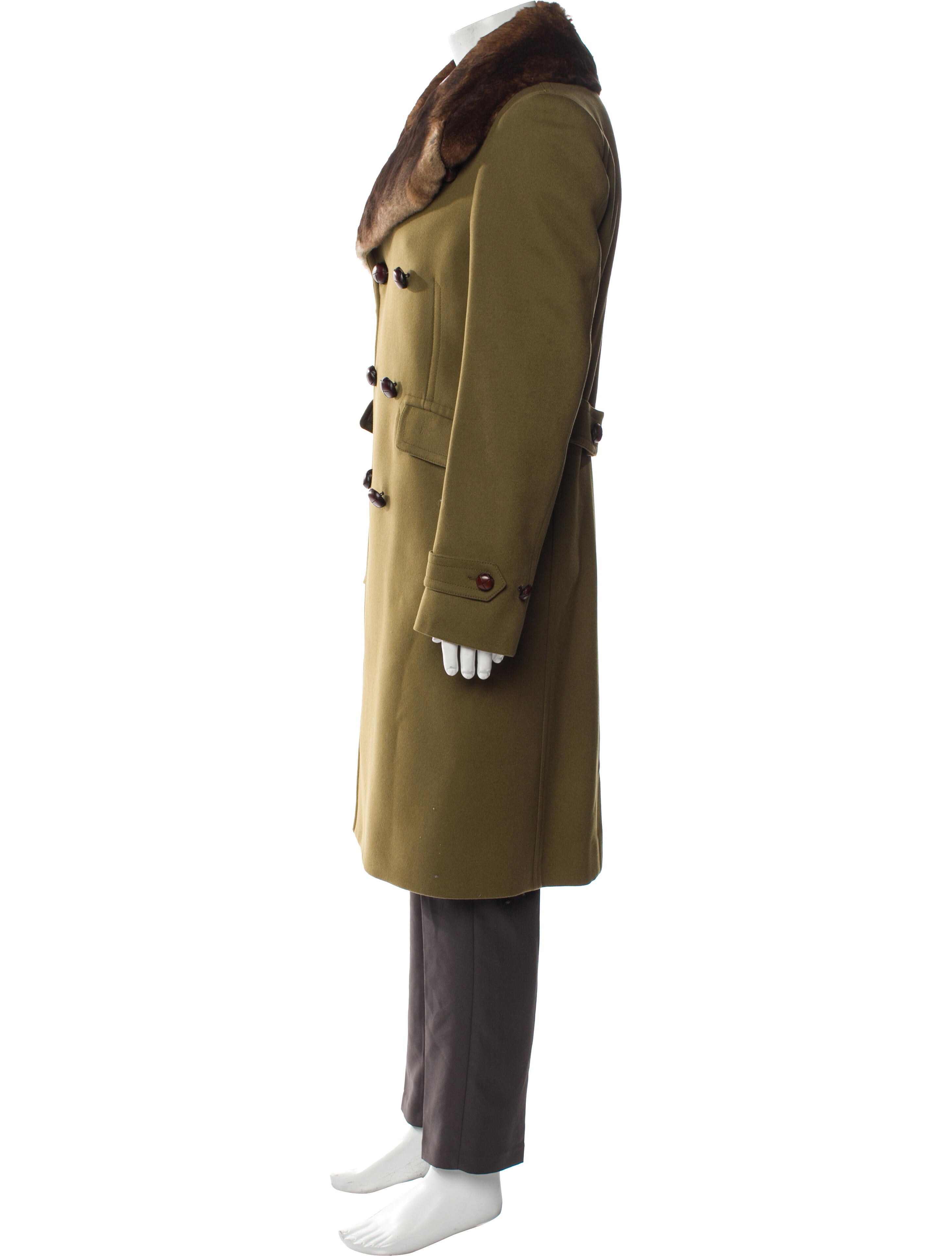 Burberry London Virgin Wool Trench Coat