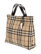Burberry London Nova Check Top Handle Bag