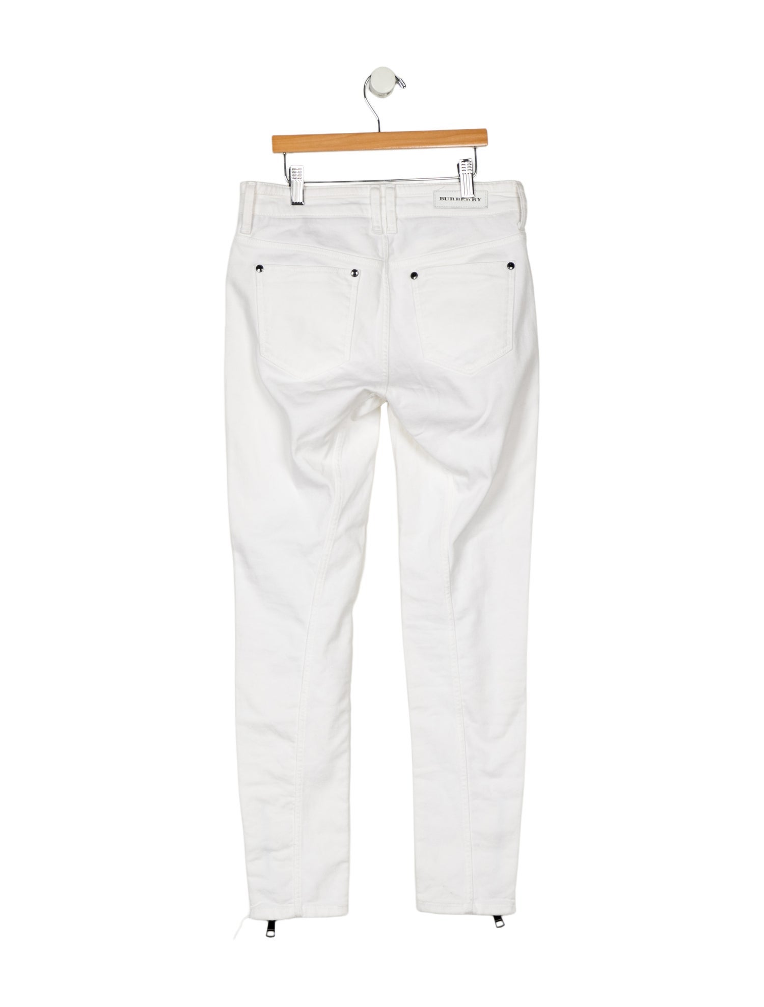 Burberry London Mid-Rise Skinny Leg Jeans