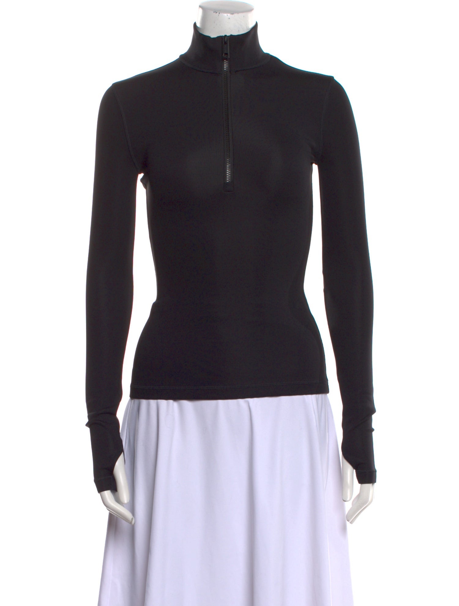 Burberry Mock Neck Long Sleeve Top w/ Tags