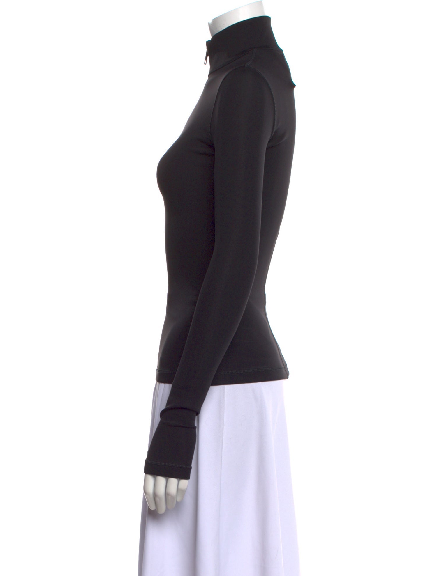 Burberry Mock Neck Long Sleeve Top w/ Tags