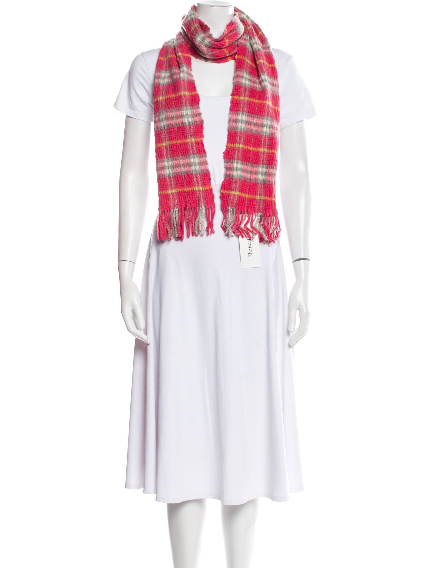 Burberry London Cashmere Striped Scarf