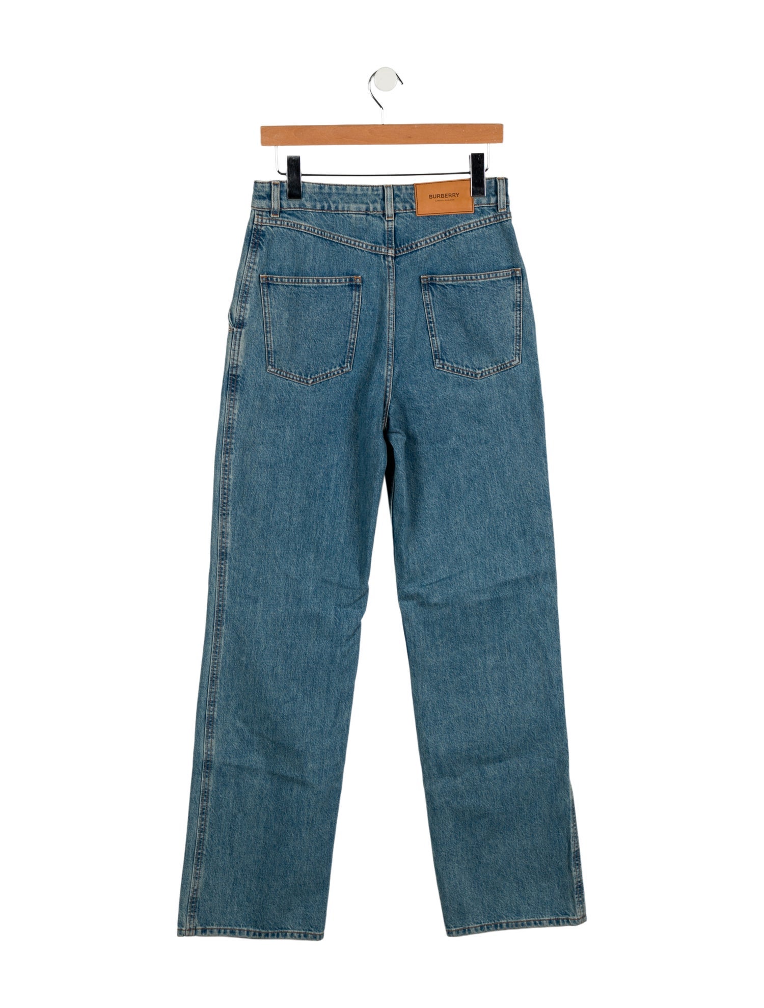 Burberry High-Rise Wide Leg Jeans w/ Tags