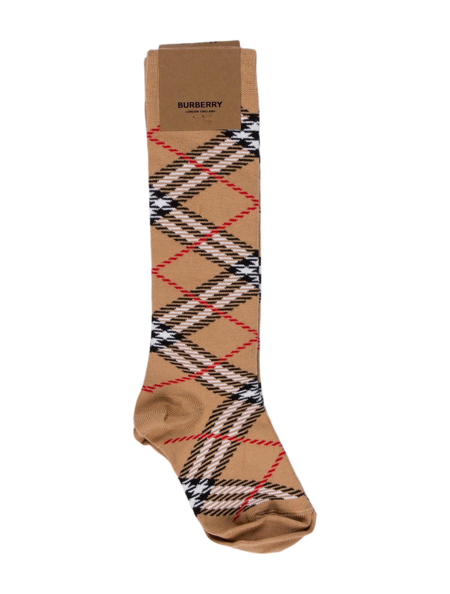 Burberry London Boys' Check Print Socks