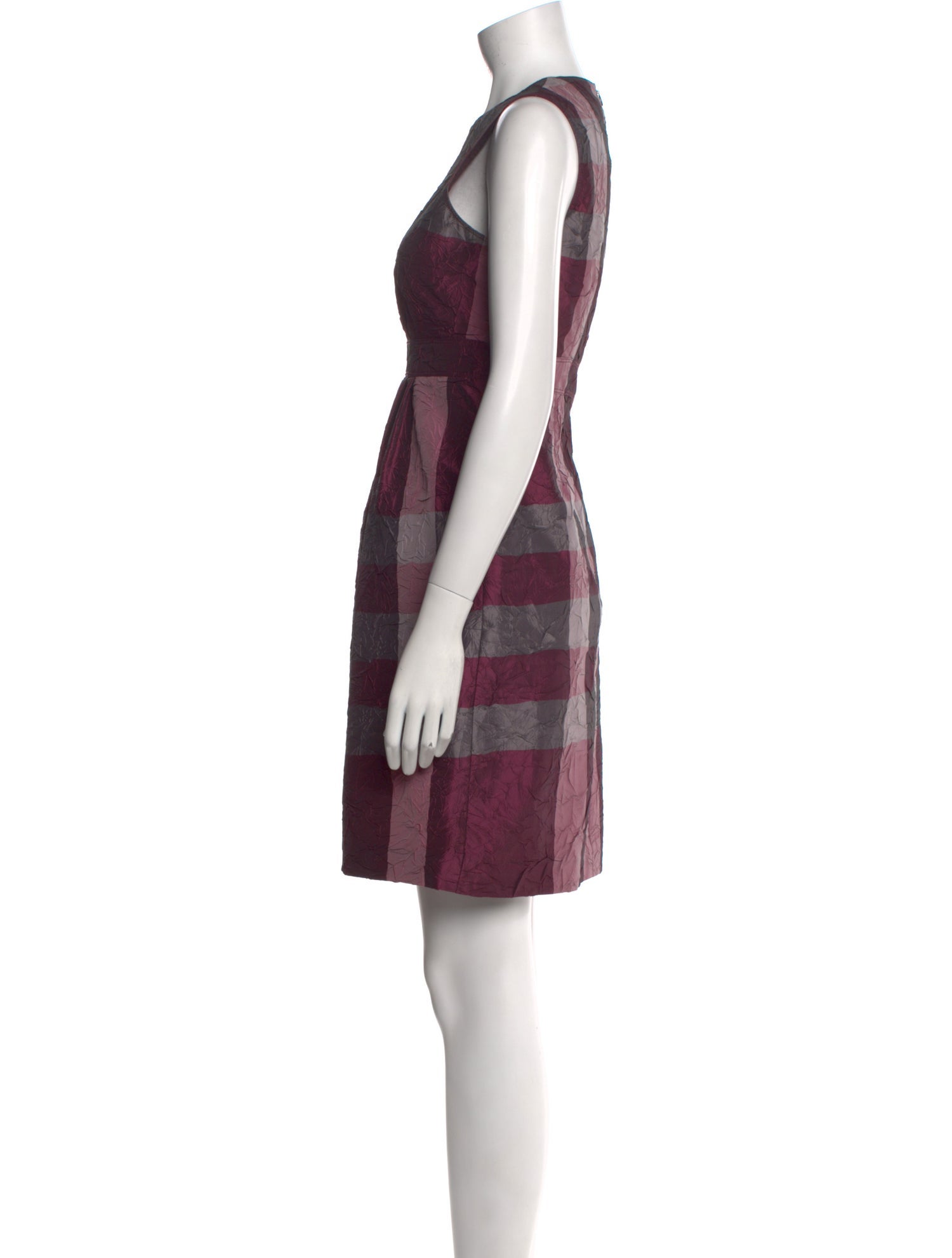 Burberry London Plaid Print Mini Dress