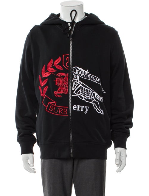 Burberry London Graphic Print Crew Neck Sweatshirt