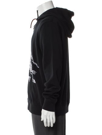 Burberry London Graphic Print Crew Neck Sweatshirt