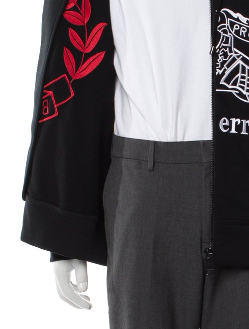 Burberry London Graphic Print Crew Neck Sweatshirt