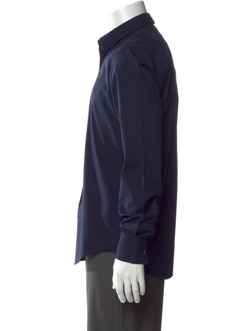 Burberry London Nova Check Pattern Long Sleeve Dress Shirt